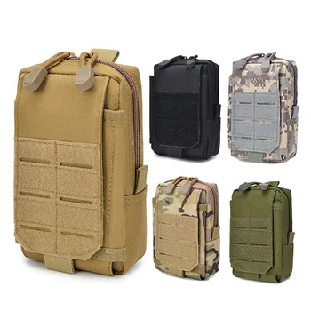 Тактический чехол Molle, поясная сумка, мужская повседневная сумка, дорожный кошелек, Водонепроницаемый спортивный рюкзак на открытом воздухе, карман для телефона