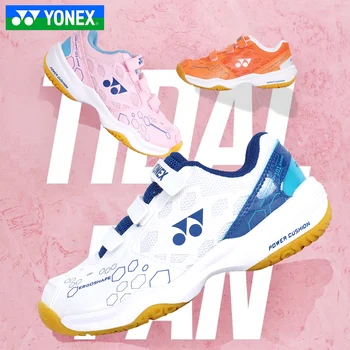 Yonex теннисные туфли ДЕТСКИЕ туфли для бадминтона теннисные туфли спортивные кроссовки для бега с силовой подушкой 2021 дети