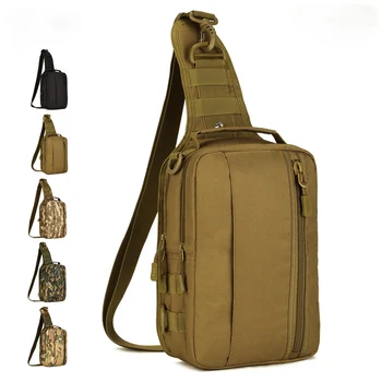 Унисекс, повседневный мужской рюкзак для верховой езды, тактическая нагрудная сумка, уличная женская дорожная сумка через плечо, сумка для планшетного компьютера