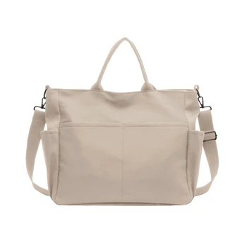 Женская сумка-мессенджер, модная однотонная сумка через плечо, сумка большой емкости, Студенческая сумка-тоут, сумка через плечо для девочек, дорожная сумка 517D