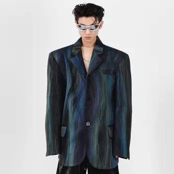 A1864 Модные мужские пальто и куртки 2023 для подиума, роскошный известный бренд, европейский дизайн, мужская одежда для вечеринок