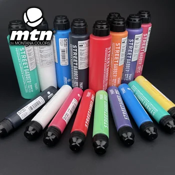 MTN импортировала оригинальную ручку для граффити Flow Pen Signature Pen 18 мм / 90 мл В большой бутылке краски, Маркер, Повторяемые чернила