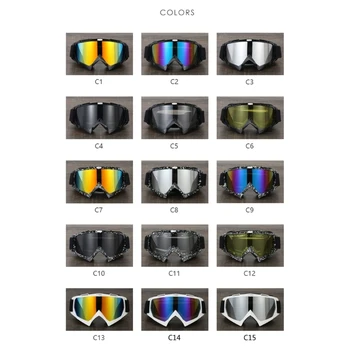 Мотоциклетные солнцезащитные очки для мотокросса, защитный велосипедный шлем MX, очки, прямая поставка