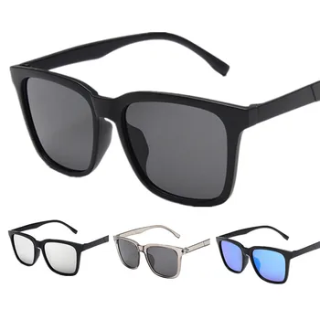 Солнцезащитные очки для мужчин, пластиковые Oculos De Sol, мужские модные квадратные очки для вождения, солнцезащитные очки для путешествий, защита глаз