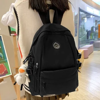 Повседневный женский рюкзак в стиле харадзюку, школьная простая сумка для девочек, рюкзаки для путешествий на открытом воздухе большой емкости, водонепроницаемые сумки для хранения