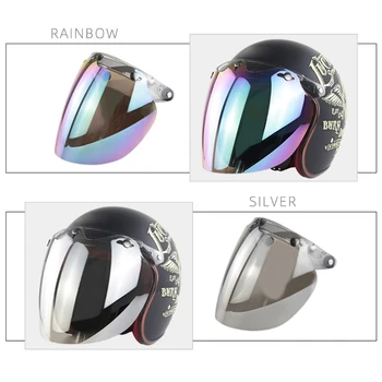 Универсальный 3-защелкивающийся Защитный Козырек для лица, Аксессуары для мотоциклетных Шлемов, Прямая поставка