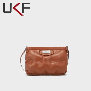 UKF Повседневная Космическая сумка-подушка с подкладкой, дизайнерские Женские сумки через плечо, роскошная сумка через плечо из мягкой искусственной кожи, большая сумка-тоут