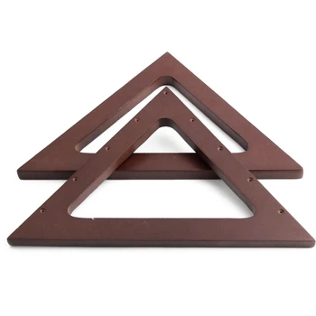 Треугольная деревянная ручка для сумки D0LF, Декоративные Классические сумки 