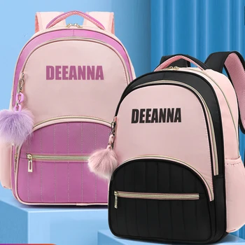 Модный женский рюкзак, многослойный дизайн, дорожные рюкзаки, 15,6-дюймовые компьютерные рюкзаки для девочек, сумки для хранения большой емкости
