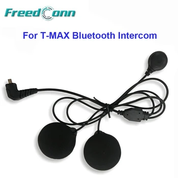 FreedConn Мягкий Наушник Микрофон и Кабель Динамика для Мотоциклетного Интегрального /Полнолицевого Шлема T-MAX Bluetooth-Гарнитура Внутренней Связи