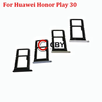 Для Honor Play 30 Plus Держатель Устройства Чтения Sim-карт Держатель Лотка Для Sim-Карт Слот Адаптера Запасные части
