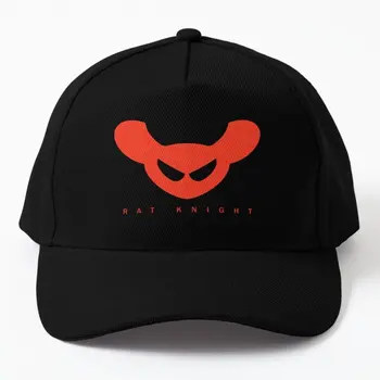 Бейсболка с логотипом Rat Knight, шляпа, женская хип-хоп мужская бейсболка, повседневная кепка для мальчиков, черная спортивная однотонная летняя кепка, весна