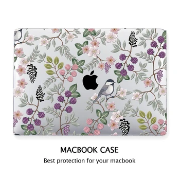 для MacBook Pro 13 Чехол с Touch ID A2289 A2251 A2159 A1706 A1708 Цветочный чехол для Macbook Pro 13 Дюймов M1 M2 A2338 Retina A1502