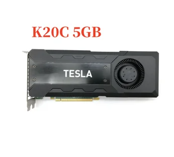 Оригинальная профессиональная компьютерная видеокарта TESLA K20C 5GB GPU Ускоряет углубленное обучение