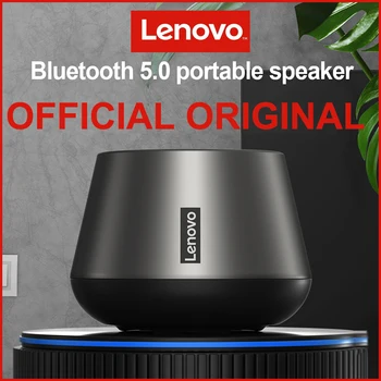 Lenovo K3 Pro Беспроводной Bluetooth-динамик, мини-стереозвук, музыкальный голосовой динамик, портативный громкоговоритель с микрофоном для вызова высокой четкости