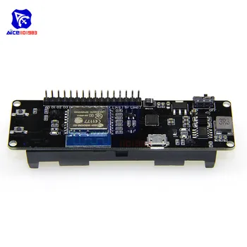 diymore WeMos Mini D1 ESP8266 WiFi Беспроводной Модуль NodeMCU Плата разработки 18650 Батарейный Отсек Esp-Wroom-02 для Arduino
