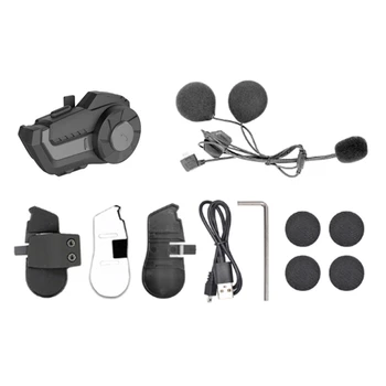 Bluetooth-совместимая гарнитура для шлема мотоциклетные наушники громкой связи домофон