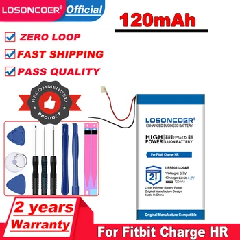 Аккумулятор LOSONCOER CPP-591 емкостью 120 мАч для Fitbit Charge HR LSSP031420AB в наличии