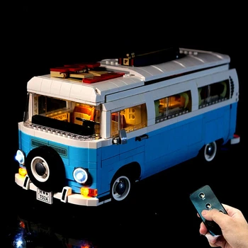 Светодиодный комплект для Creator Expert 10279 T2 Camper Van, коллекционные строительные блоки, набор игрушечного освещения 