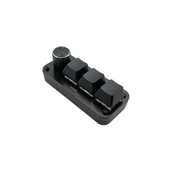 Type-c Bluetooth 2.4g, макропрограммируемая механическая клавиатура для PS Pr, сочетания клавиш Vinci, мини-клавиатура со встроенной памятью