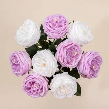 Отличный Искусственный Цветок Красочная Имитация Не Увядшего Цветка Декоративная Имитация Макета Свадебной Сцены Роза