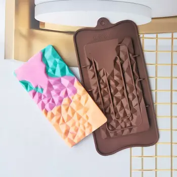 Силиконовая форма для шоколада Нескольких квадратных форм, форма для торта и конфет, кухонные принадлежности 3D DIY, Инструменты для выпечки