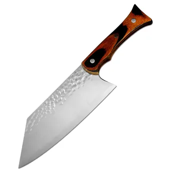 Кухонный нож Sowoll из высококачественной нержавеющей стали с острым лезвием, нож для нарезки овощей и мяса, нож шеф-повара для леди для домашнего хозяйства