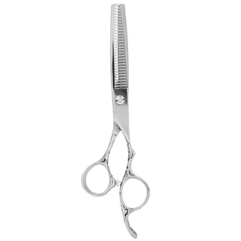 Ножницы для стрижки и филировки челки из стали 404 Парикмахерский аксессуар для парикмахеров-любителей причесок