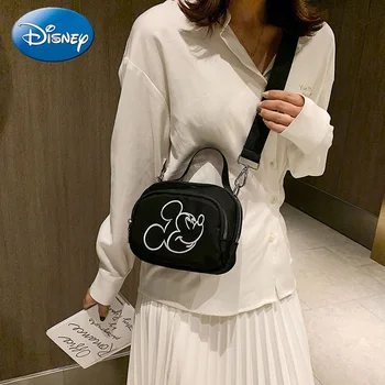 Женская сумка-мессенджер Disney New Mickey, модный женский бренд, сумка для мобильного телефона большой емкости, кошелек для монет