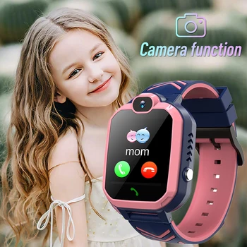 Детские смарт-часы с GPS, водонепроницаемые IP67, 1,44-дюймовые студенческие смарт-часы, набор номера, Голосовой чат, сенсорный экран HD для детей, подарок 2023