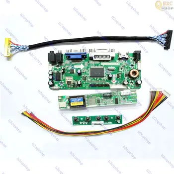 Плата контроллера ЖК-монитора Lvds Инверторный комплект для LTN121W1-L02 1280X800, совместимый с HDMI + DVI + VGA + Аудио