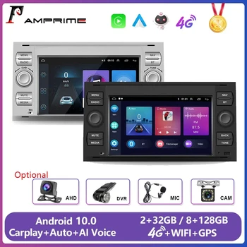 AMPrime Android 9,0 GPS Автомагнитолы 2 Din Автомобильный Мультимедийный плеер 7 