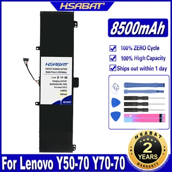 HSABAT L13M4P02 8500mAh Аккумулятор для ноутбука Lenovo Y50-70 Y70-70 Y70 121500250 Батареи L13N4P01