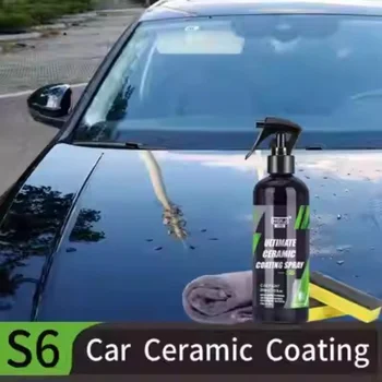 Нанокерамическое покрытие автомобиля аэрозольной краской HGKJ S6 Wax Hydrop