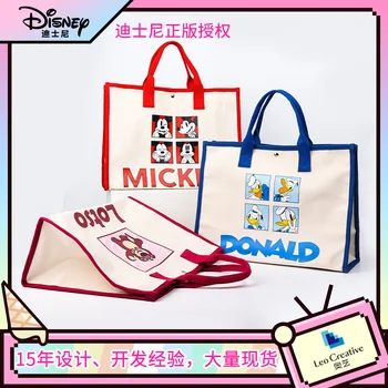 Disney Fashion Toy Story Микки и Минни Многофункциональная сумка для мамы для покупок на открытом воздухе, вместительная детская сумочка, большая сумка для покупок