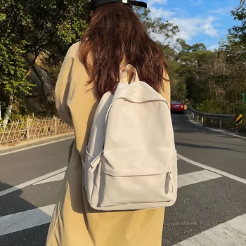 Модный рюкзак, холщовый женский школьный рюкзак в новом стиле, женский школьный рюкзак, взломостойкая сумка через плечо, школьный рюкзак для молодежной девушки