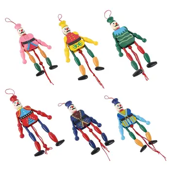 Забавные Деревянные Куклы Игрушечные Сувениры Для Вечеринок Интерактивные Куклы Куклы для Мальчиков Праздничный Подарок