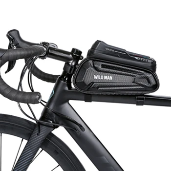 Велосипедная сумка G509 из твердого материала EVA для горного велосипеда с передней балкой Ride The Pipe Pack