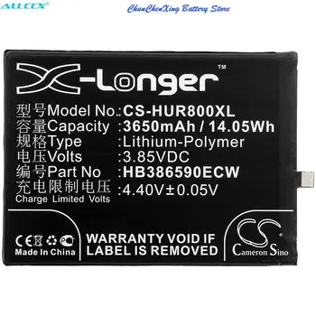 Аккумулятор Cameron Sino 3650mAh HB386590ECW для HUAWEI Honor 8X, JSN-AL00, JSN-L21, JSN-L22, JSN-L23, JSN-LX1, JSN-LX2, JSN-LX3