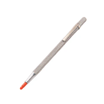 Ручка для резки плитки, алмазный стеклорез, 140 мм, 5,5-дюймовый твердосплавный скребок, Инструменты для ручной работы, устойчивое к царапинам серебро