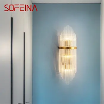 · SOFEINA, настенные бра, современные светодиодные светильники для внутреннего освещения, декоративные для домашней спальни