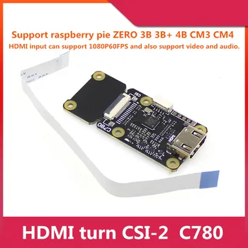 Плата адаптера raspberry pi raspberry pi CM4 / 3B / 4B /zero HDMI к CSI2 Плата расширения камеры