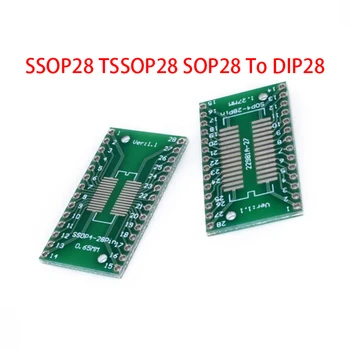 5ШТ SSOP28 TSSOP28 SOP28 К DIP28 Переходная плата DIP Pin Плата адаптер шага