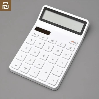 Настольный Калькулятор Youpin KACO LEMO Фотоэлектрический Двойной Дисплей с 12 Цифрами Интеллектуальное Выключение Для Школы Офиса Дома