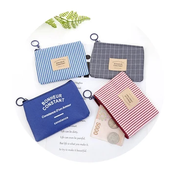 Фангл джокер Корейская ткань арт нулевой кошелек женская сумка для ключей креативная сумка для монет мини мультяшная холщовая сумка