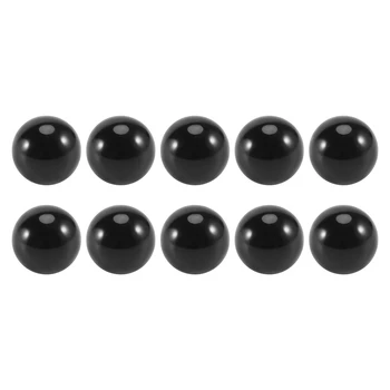 10 Шт мраморных шариков 16 мм стеклянные шарики для украшения, цветные самородки, игрушка черного цвета