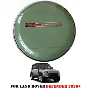 75th Grasmere Зеленая Запасная Шина Крышка Колеса Подходит для Land Rover Defender 90 110 130 2020 2021 2022 2023