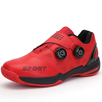 Профессиональная спортивная обувь для настольного тенниса унисекс, BOA, Мужские дышащие кроссовки для тренировок по бадминтону, Женская обувь для волейболистов.