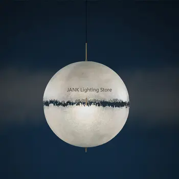 Итальянская дизайнерская подвесная люстра Moon от Postkrisi, высококачественная атмосферная лампа в гостиной, спальня, украшение дома, светодиодное освещение
