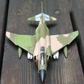 1/144 масштаб F-4C Камуфляжный цветной, отлитый под давлением Военный классический самолет, модели самолетов из сплава, игрушки для взрослых, детские игрушки, коллекции дисплеев